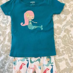 Mermaid Shortie PJs from Carter’s